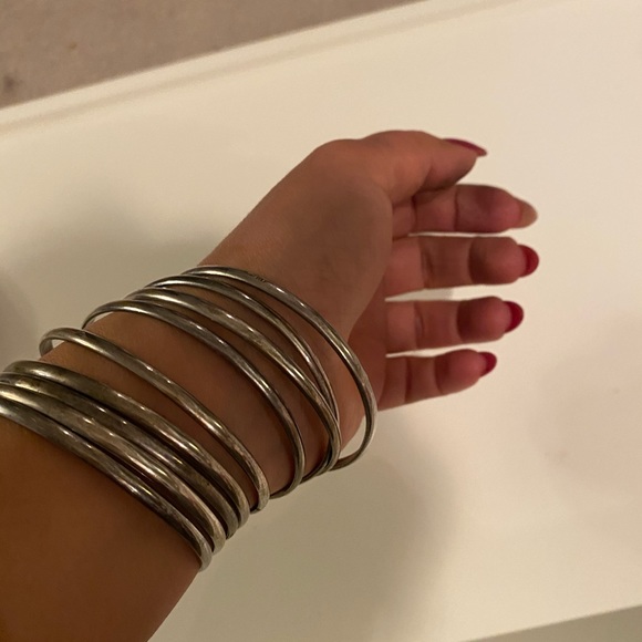 Silver Bangles - Picture 3 of 3